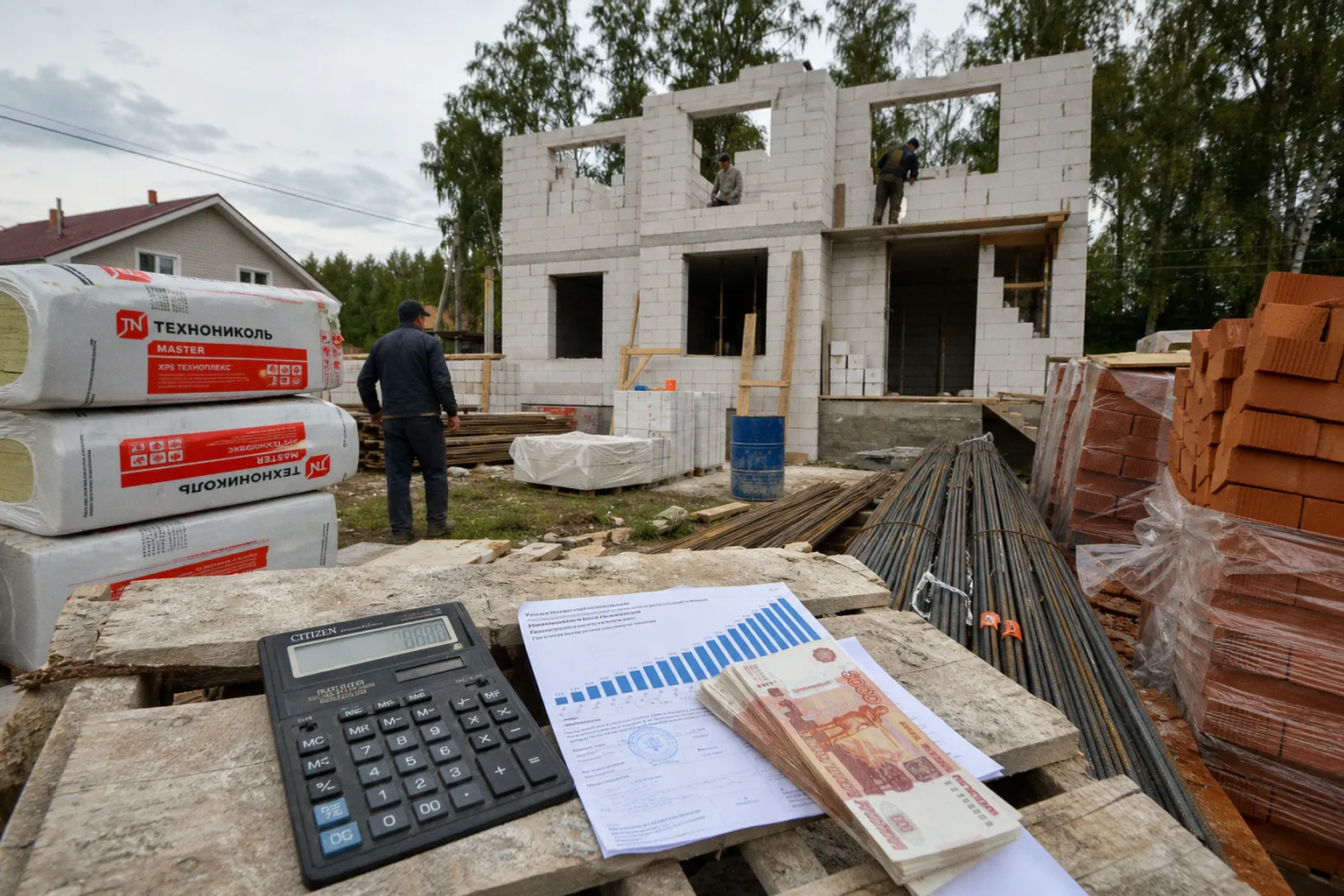 Цены на стройматериалы в Подмосковье выросли с 1 августа 2026