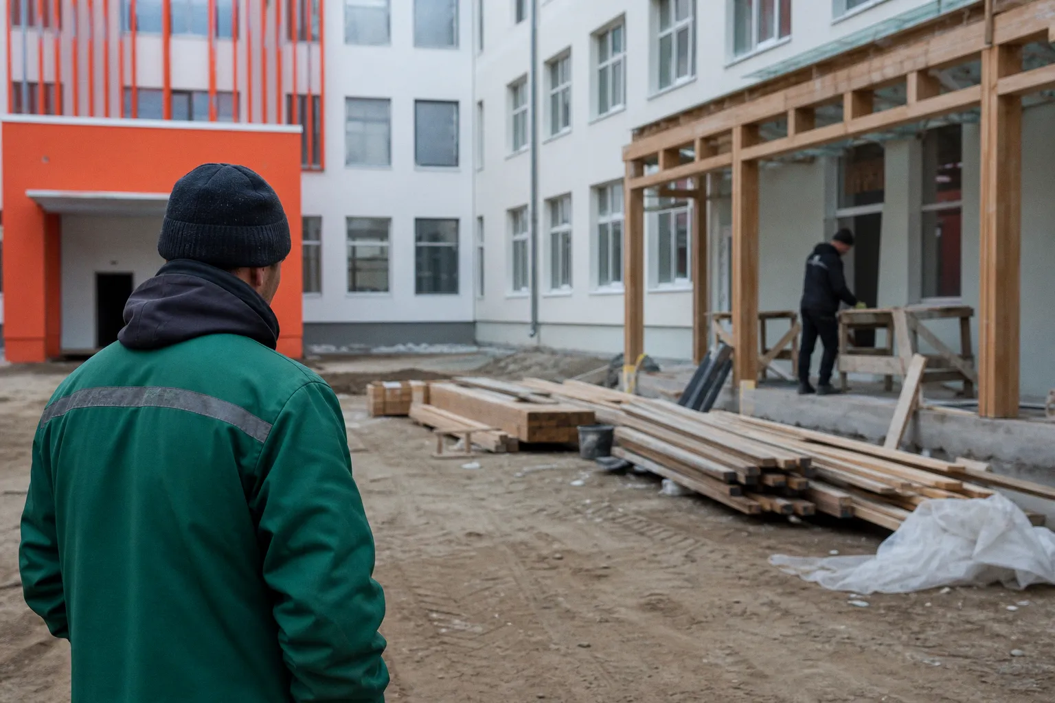 Финишная отделка в лицее № 23: как организовать ремонт на крупном объекте