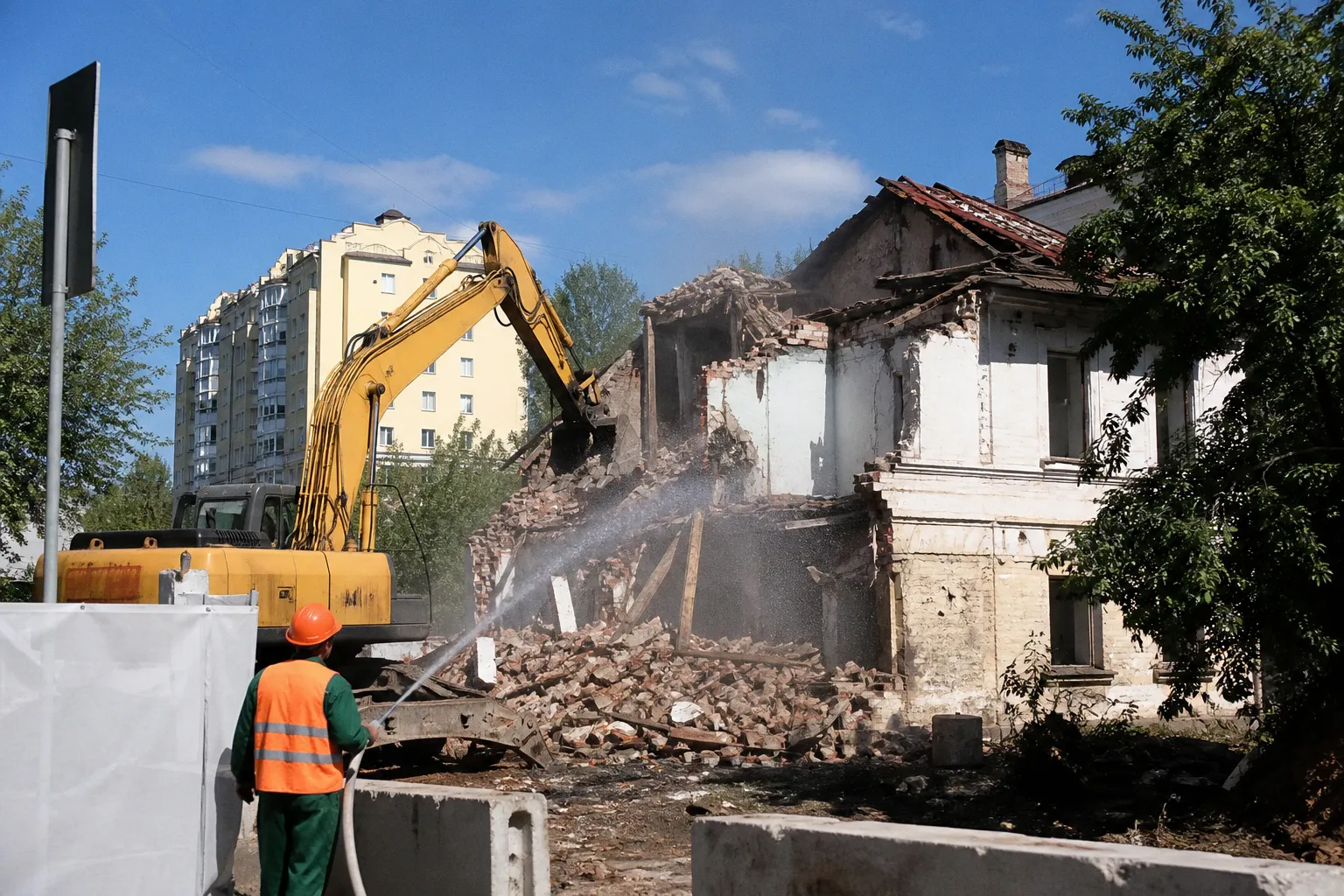 Ликвидация заброшенных зданий в Минске: как город избавляется от аварийных построек